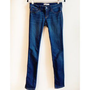 Hollister Dark Denim skinny Jeans 3R  26x31